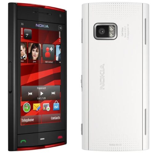 Nokia X6 16GB,RED-BLACK,SILVER-SILVER(20-30 εργάσιμες)
