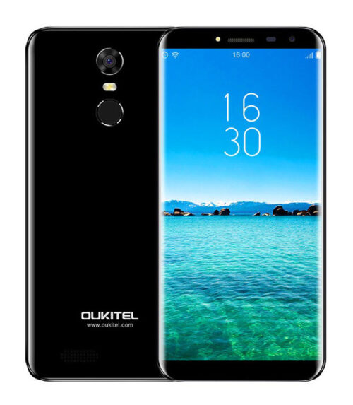 OUKITEL Smartphone C8, 5.5" HD, 2GB/16GB, Quad Core, 3000mAh, Black