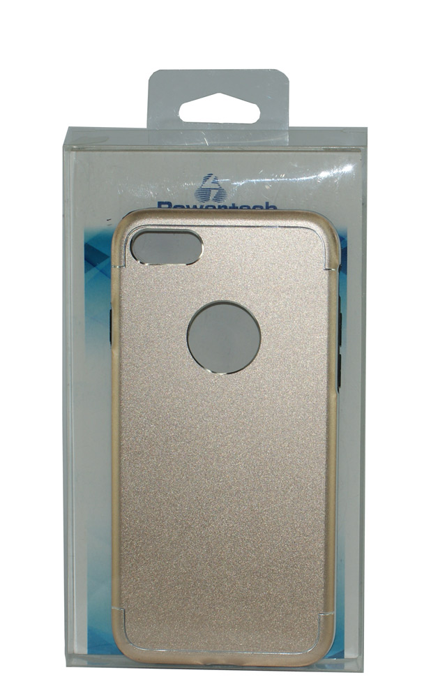 POWERTECH Θήκη Aluminium για APPLE iPhone 7, Gold
