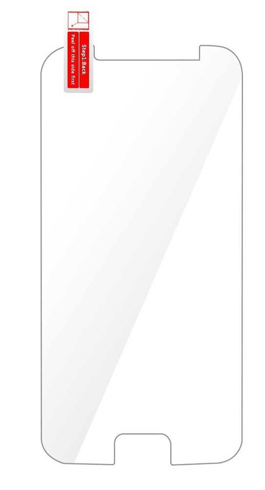 POWERTECH Tempered Glass 9H(0.33MM) Universal 4.5", με εγκοπή για button