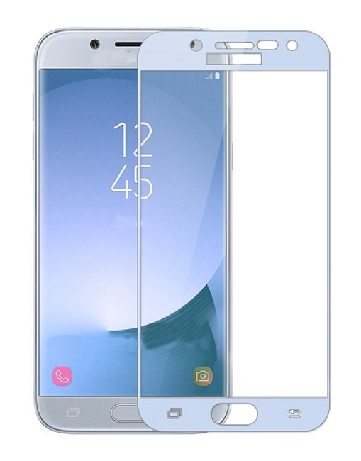 POWERTECH Tempered Glass 3D Full Face για Samsung J5 2017, Blue