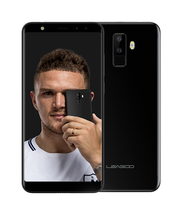LEAGOO Smartphone M9, 5.5" HD IPS, Quad Core, 2GB/16GB, Quad Cam, Black