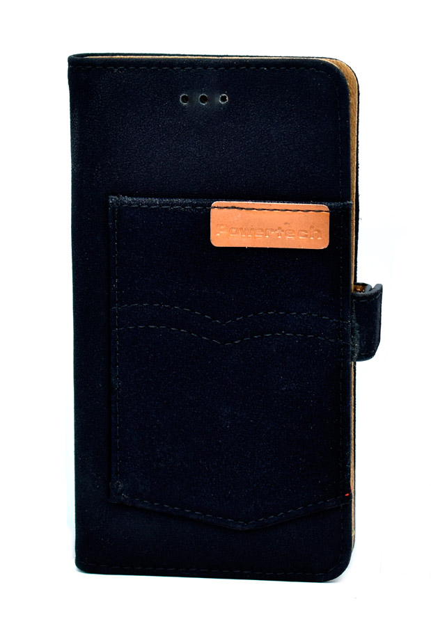 POWERTECH Θήκη Pocket UniFlip Universal για Smartphone 4.5 - 4.8", μαύρη