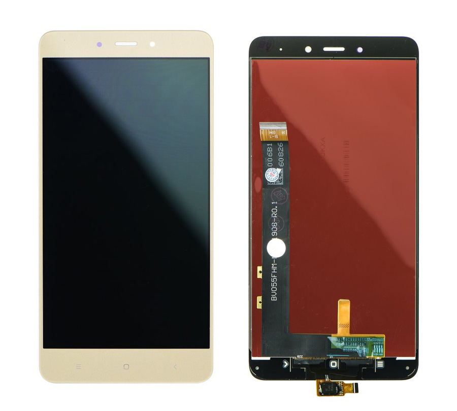 LCD & Touchscreen Digitizer για Xiaomi Redmi Note 4 Mediatek, χρυσό