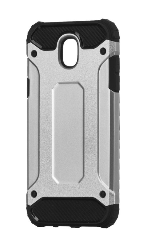 POWERTECH θήκη Hybrid Protect για Samsung Galaxy J3 2017 EU, ασημί