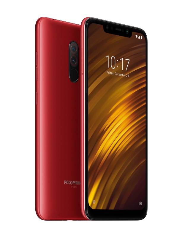 Xiaomi Pocophone F1 Dual Sim 64GB 6GB RAM RED ,GLOBAL + δώρα θήκη κ glass