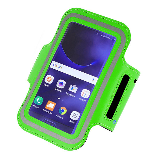 Armband SLIM Case for iPhone 11/11Pro/12/12Pro/13/13Pro/Samsung S20/S21/S22 (5,5 Inches) GREEN - Image 3