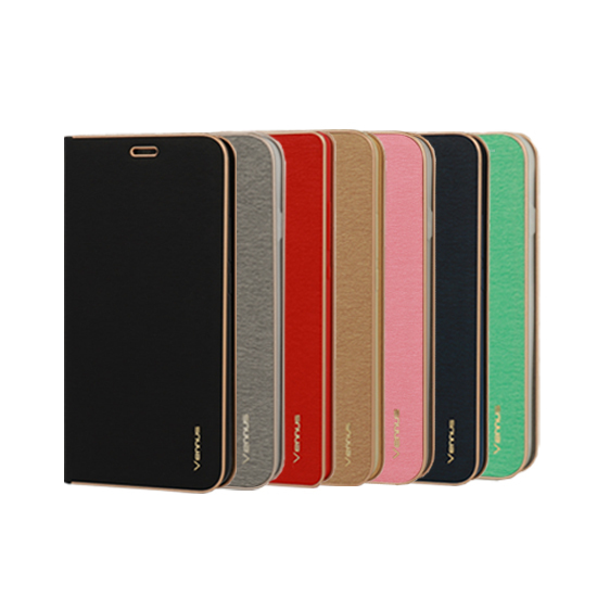 Vennus Book Case with frame for Samsung Galaxy A42 5G grey - Image 5