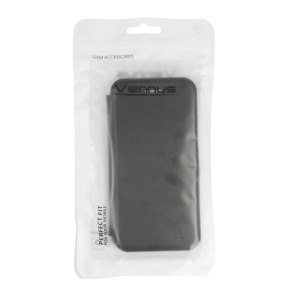 Book Vennus Elegance Case for Samsung Galaxy A12 black - Image 6
