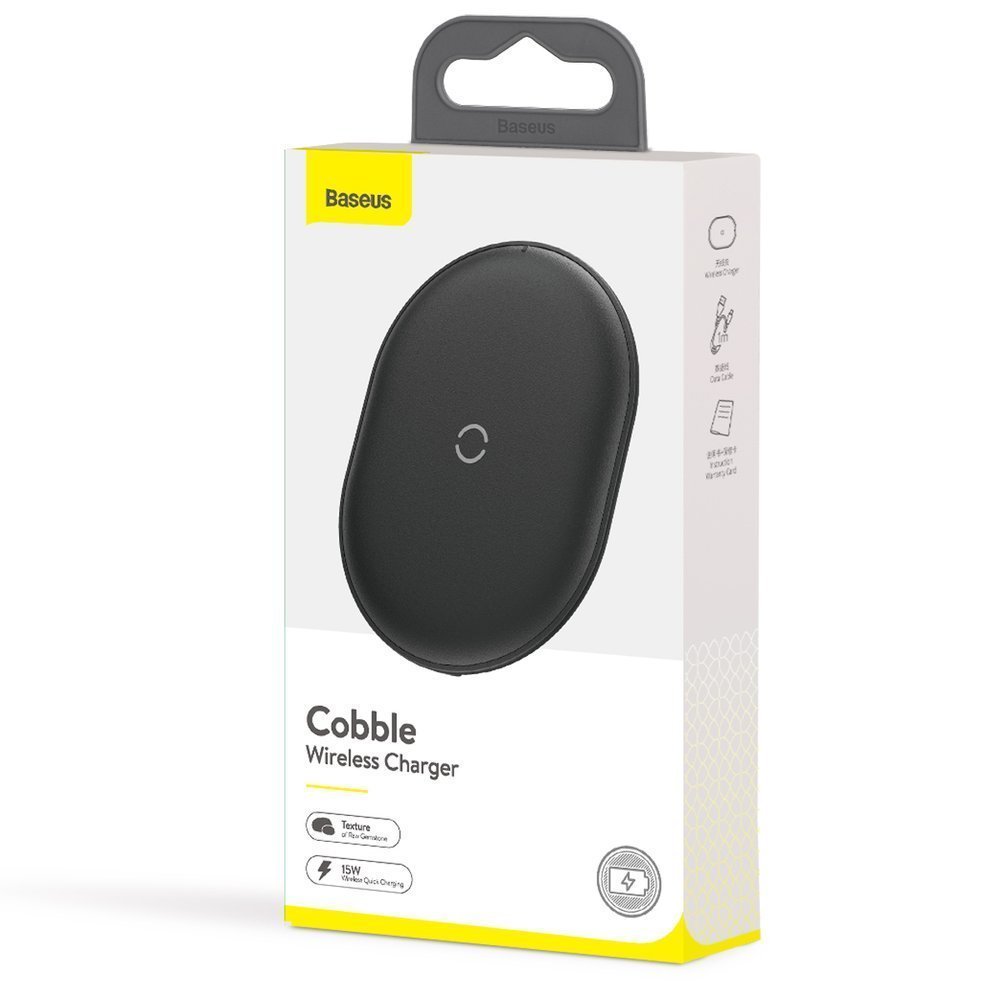 Baseus Induction Charger COBBLE + Type C cable (WXYS-02) White - Image 6