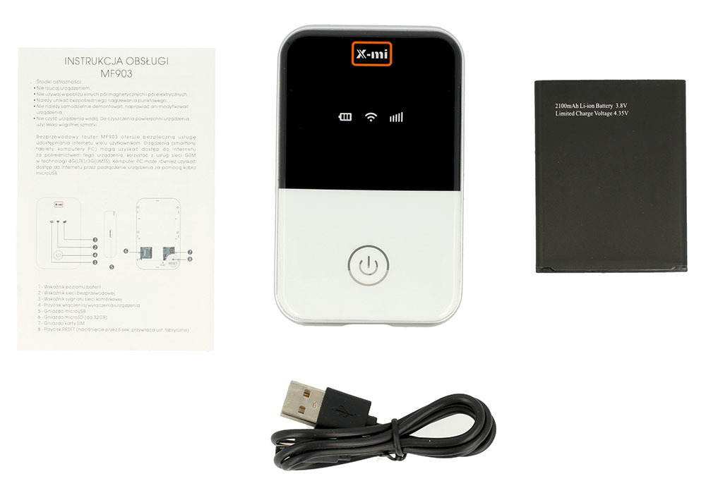 Router - X-mi MF903 LTE White - Image 3