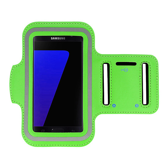 Armband SLIM Case for iPhone 12Pro Max/13Pro Max/Samsung A22/A32/A52/A52s/S20 FE/S20 Plus/S21 PlusS22 Plus (6,0 Inches) GREEN