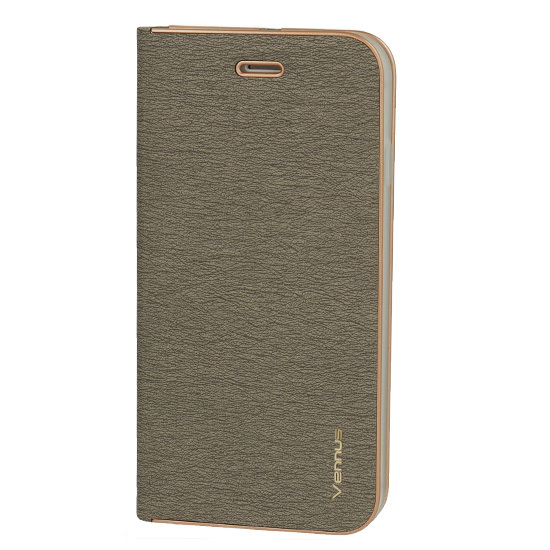 Vennus Book Case with frame for Samsung Galaxy A42 5G grey