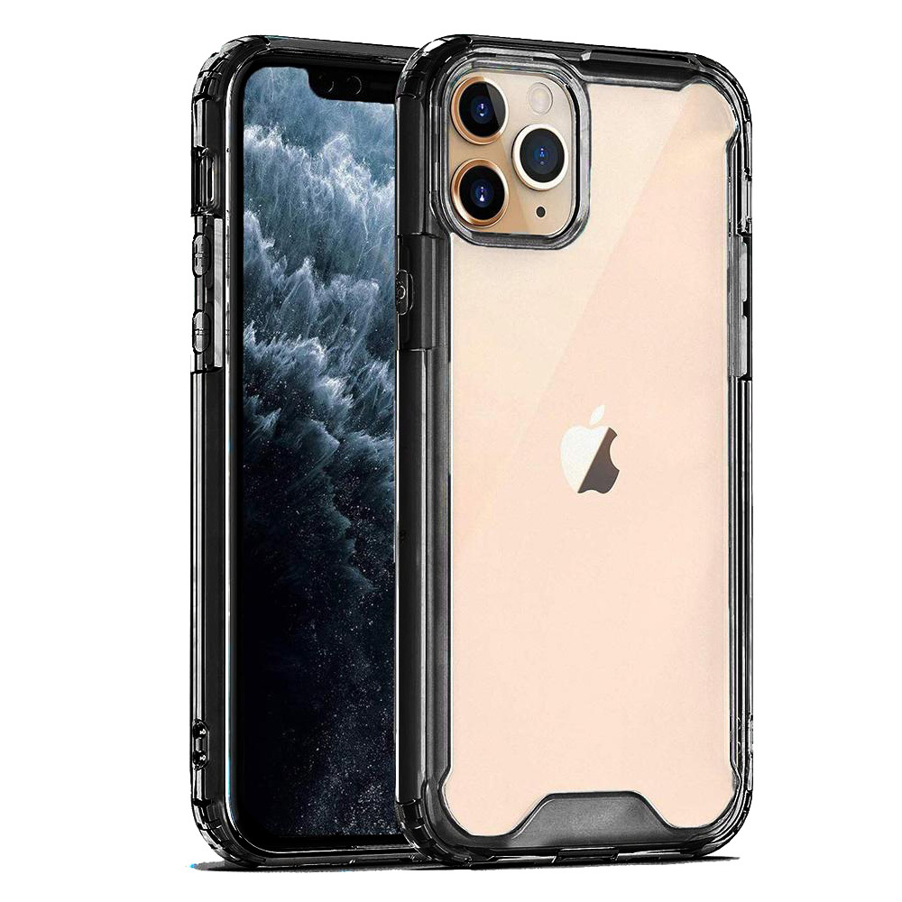 Tel Protect Acrylic Case for Iphone 12/12 Pro Black