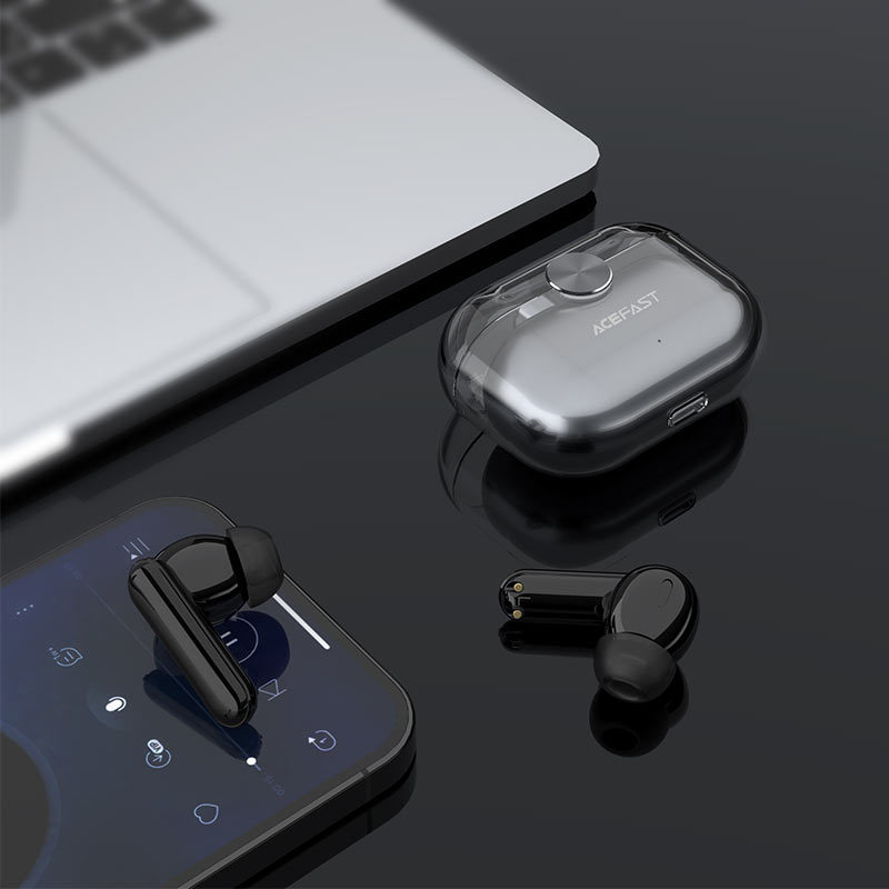 Acefast TWS Bluetooth Earphones T3 Black - Image 4