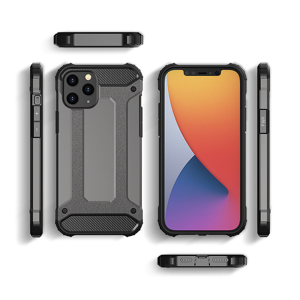 Armor Carbon Case for Iphone 13 Pro Black - Image 4