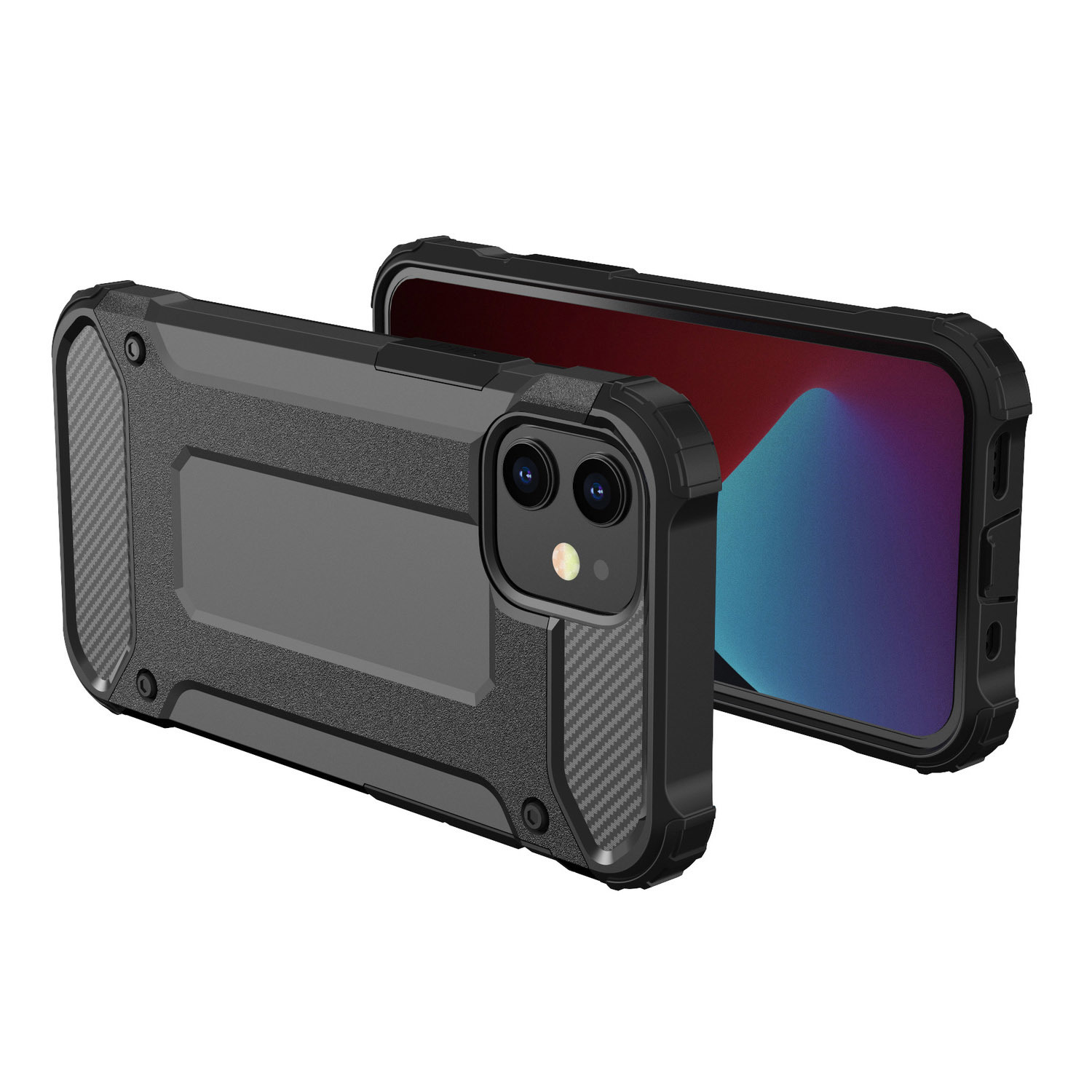 Armor Carbon Case for Xiaomi Redmi Note 11 5G/Poco M4 Pro 5G Black - Image 6