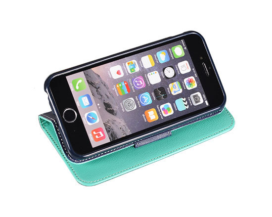 Telone Fancy Case for Samsung Galaxy A42 5G mint-navy - Image 3