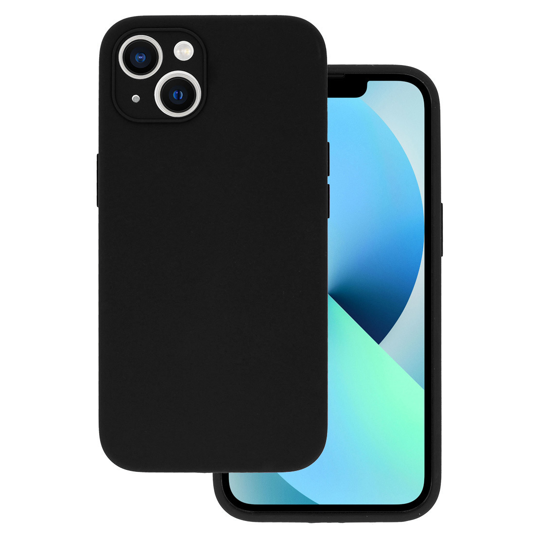 Vennus Case Silicone Lite for Samsung Galaxy A12 black