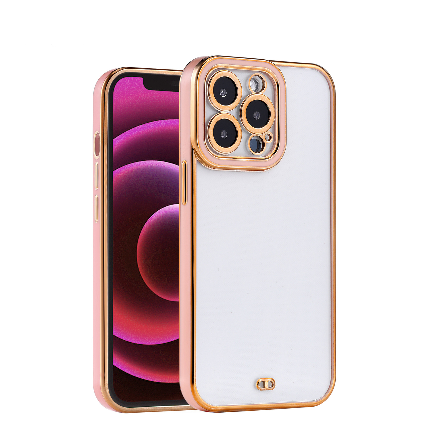 Angel Eyes Case for Iphone 13 Pro Pink