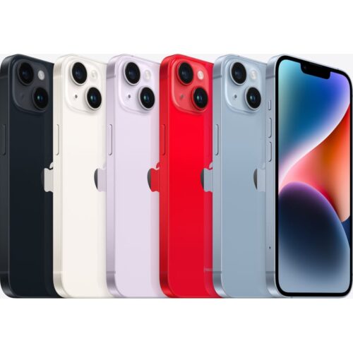 Apple iPhone 14 256GB Blue,OR RED,OR PURPLE OR BLACK(MIDNIGHT)OR SILVER(STARLIGHT)